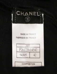 CHANEL black swimsuit size 42FR