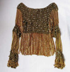 Gilet LORRIS AZZARO vintage couture 