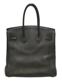 Birkin 35 noir cuir togo