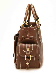 Sac CELINE cuir marron