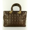 Sac Lady DIOR marron MM