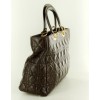 Sac Lady DIOR marron MM