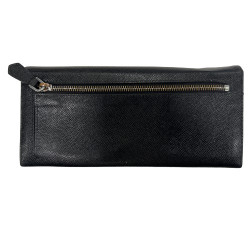 Portefeuille PRADA Saffiano noir