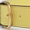 Ceinture LOUIS VUITTON embossée jaune