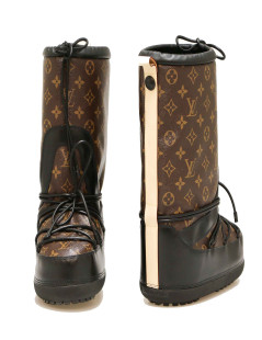 Boots T 30 LOUIS VUITTON toile Monogram