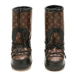 Boots T 30 LOUIS VUITTON toile Monogram