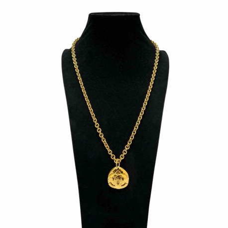 Collier CHANEL vintage doré