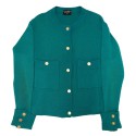 Cardigan T44 CHANEL vert