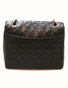 Sac vintage classique CHANEL noir