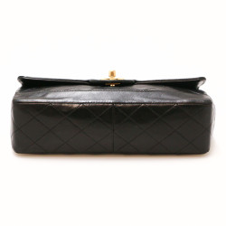 Sac vintage classique CHANEL noir