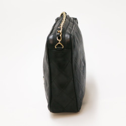 Sac camera vintage CHANEL noir