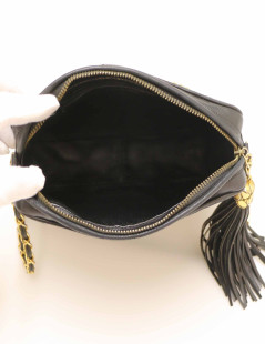 Sac camera CHANEL vintage noir