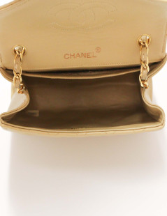 Sac CHANEL beige gros CC