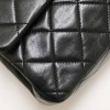 Sac CHANEL double rabat vintage noir