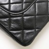 Sac CHANEL double rabat vintage noir