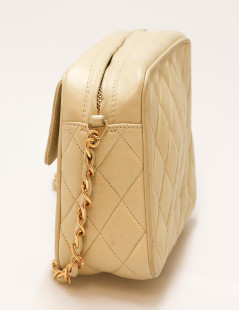 Mini sac Camera CHANEL beige