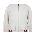 Veste T 36 HERMES laine beige 