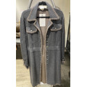 Manteau T38 CHRISTIAN DIOR Vintage gris