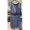 Robe CHRISTIAN DIOR T38 soie bleue