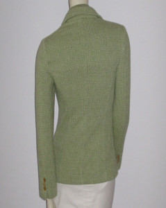 veste FRANCK NAMANI cachemire vert