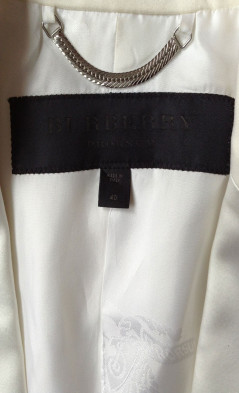 Smoking BURBERRY blanc t 40 it