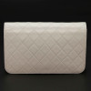 Sac vintage CHANEL cuir blanc