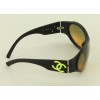 Lunettes de soleil CHANEL "cc" vert fluo