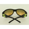 Lunettes de soleil CHANEL "cc" vert fluo