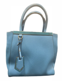 Sac FENDI cuir bleu