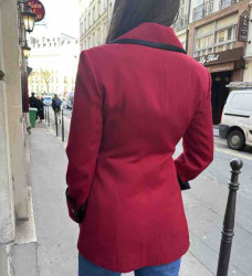 Veste LORIS AZZARO rouge 