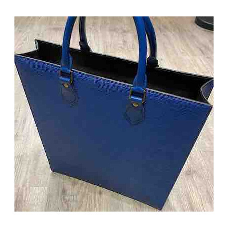  Sac LOUIS VUITTON cuir épi bleu