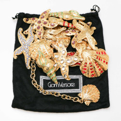 Ceinture GIANNI VERSACE coquillages