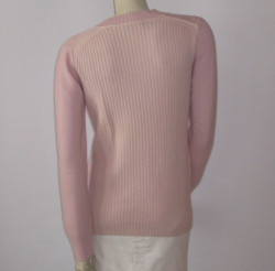 cardigan FRANCK NAMANI cachemire rose t 36 fr