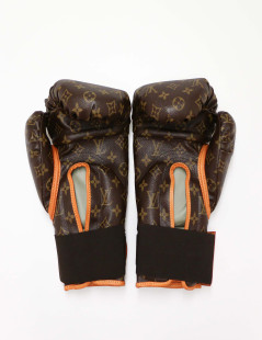 Sac de sport LOUIS VUITTON par Karl Lagerfeld  gants de boxe Monogram