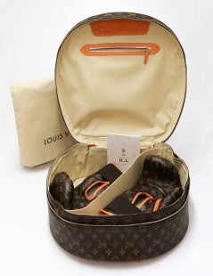 Sac de sport LOUIS VUITTON par Karl Lagerfeld  gants de boxe Monogram