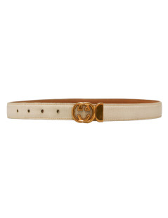 Ceinture T 80 GUCCI beige