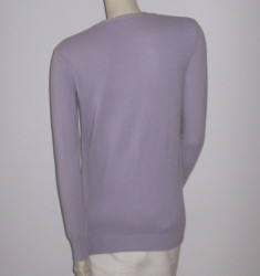 gilet RALPH LAUREN cachemire mauve t S