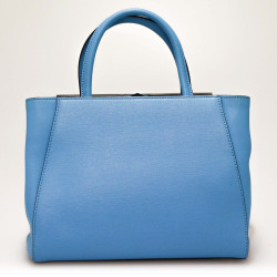 Sac FENDI cuir bleu