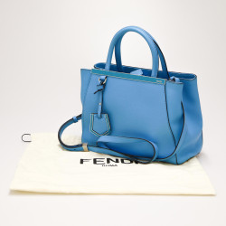 Sac FENDI cuir bleu