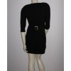 robe CHANEL t 38 cachemire noire