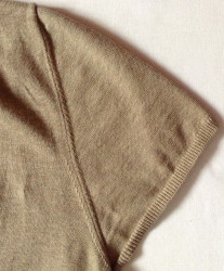 Pull grand  V Brunello Cucinelli t L beige