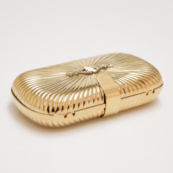 Minaudière métal doré Vintage