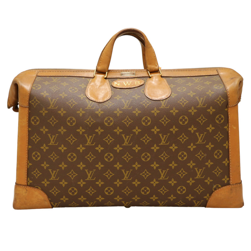 Louis Vuitton Keepall 45 travel bag in graphite damier canvas and   auctionlab