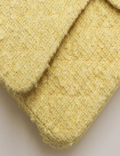 CHANEL Timeless yellow tweed