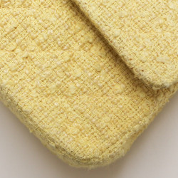 Sac CHANEL tweed jaune