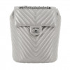 Sac chevron argent CHANEL