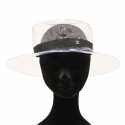 Chapeau CHANEL transparent PVC