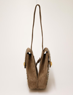 CHRISTIAN LACROIX suede bag