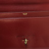 Sac HERMES Cordelière cuir box rouge H