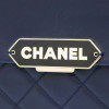 Sac CHANEL cuir d'agneau bleu